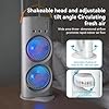 Double ended mini cooler fan
